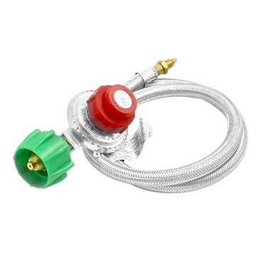 Bayou Classic Propane Gas Hose and Regulator Kit - 0 - 5 PSI
