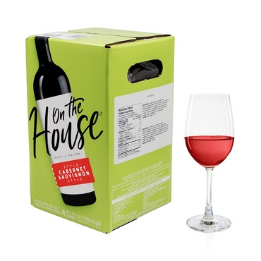 On The House Cabernet Sauvignon Style Wine Kit