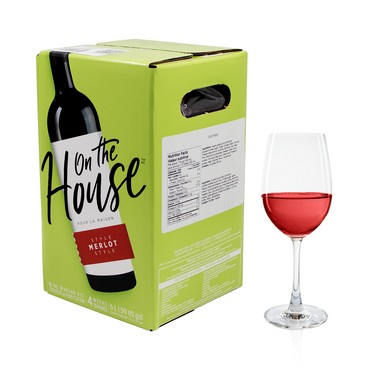 On The House Merlot Style Wine Kit