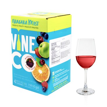 Niagra Mists Black Cherry Fruit Wine Kit