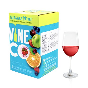Niagra Mists Strawberry Fruit Wine Kit