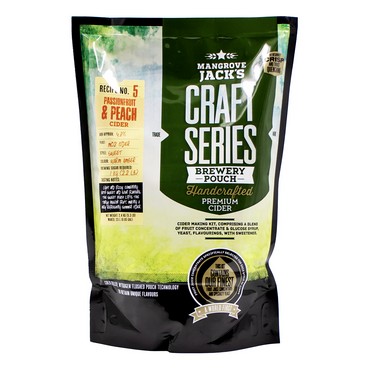 Mangrove Jack's - Peach & Passionfruit Cider Kit