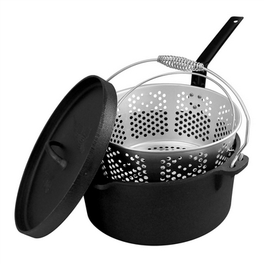 8.5 qt (2.13 Gallons) Cast Iron Dutch Oven