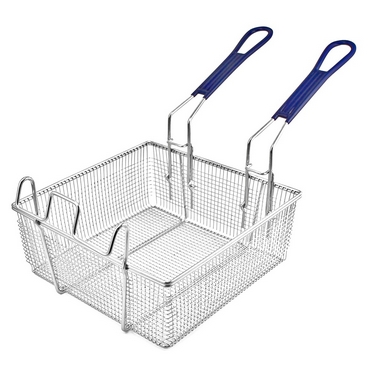 Bayou Classic 4 & 9 Gallon Stainless Steel Double Fryer Basket