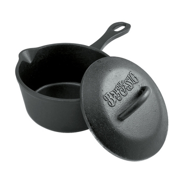 Bayou Classic | 1 Qt. Cast Iron Covered Sauce Pan