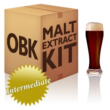 American Brown Ale - 5.25 US Gallon Malt Extract Homebrew Recipe Kit with Specialty Grains