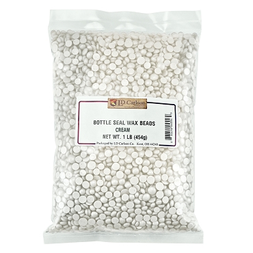 Bottle Seal Cream Wax Beads - 1LB